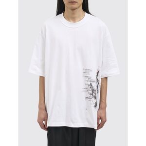 Isabel Benenato Men Isabel Benenato Printed Cotton Crew Neck T-Shirt